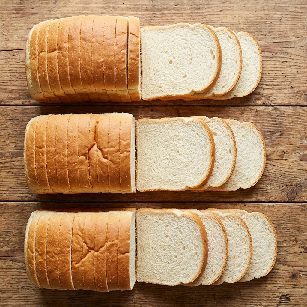 Common supermarket bread products that contain ultra-processed ingredients